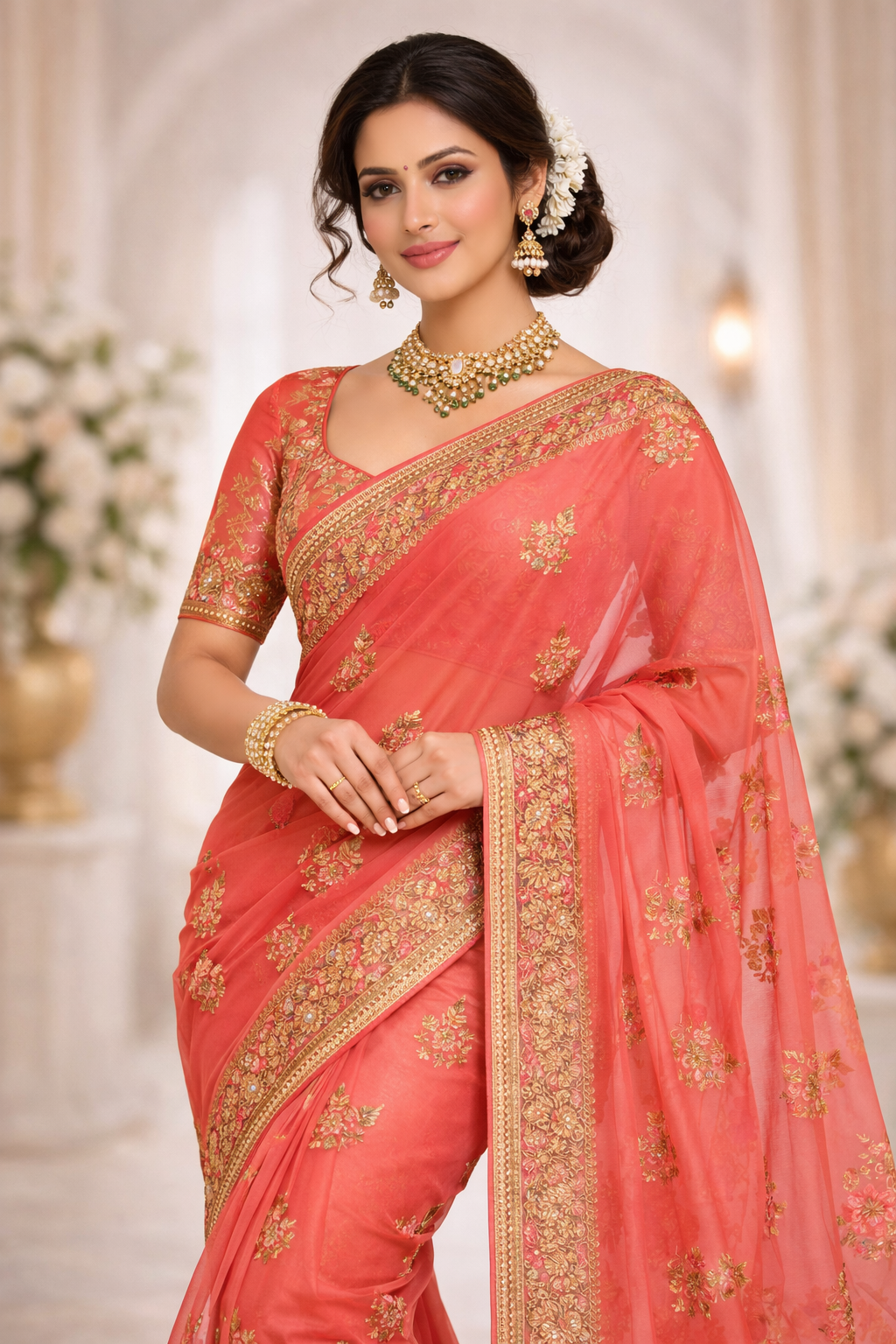 Georgette Saree